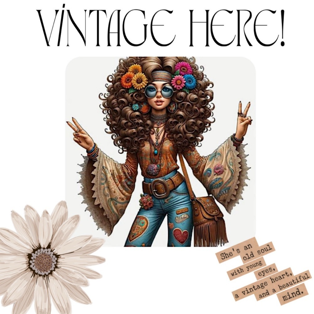 Vintage Here!! Rare! Finds! Hippie! Boho! Collectibles!